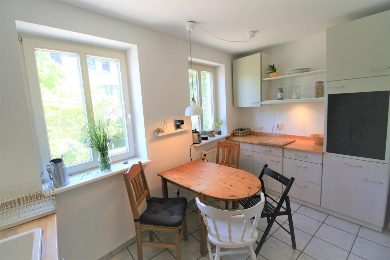 Zentrale Ferienwohnung „Treibholz“ Im Sonnenblumenhaus Flensburg Dış mekan fotoğraf
