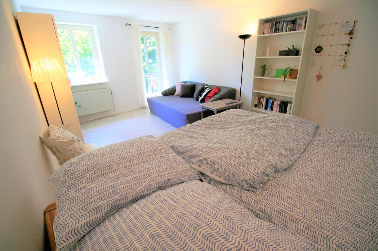 Zentrale Ferienwohnung „Treibholz“ Im Sonnenblumenhaus Flensburg Dış mekan fotoğraf